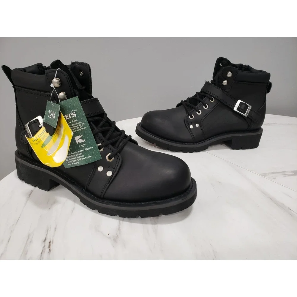 NEW MENS 12 RIDE TECS Lace Zipper 6